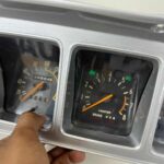 Corolla 1978 1979 rev RPM cluster with dash bezels ke30 ke55 ke35 (6)