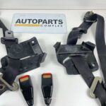 Corolla 1980 - 1983 Front seat belts black OEM (1)