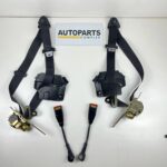 Corolla 1980 - 1983 Front seat belts black OEM (2)