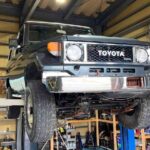 Genuine Toyota Land Cruiser 70 Series Chrome Front Grille BJ70 BJ73 HJ60 Diesel OEM 1985 - 1987 (1)