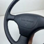 Genuine Toyota Land Cruiser 80 Series OEM 3-Spoke Black Steering Wheel (FJ80 FZJ80 HZJ81) (3)