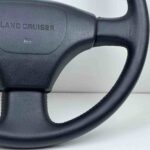 Genuine Toyota Land Cruiser 80 Series OEM 3-Spoke Black Steering Wheel (FJ80 FZJ80 HZJ81) (5)