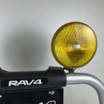 Toyota RAV4 1996 - 2000 Front Nudge Bar Bull Bar 52410-42020 w Yellow Fog Lights (3)