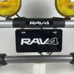Toyota RAV4 1996 - 2000 Front Nudge Bar Bull Bar 52410-42020 w Yellow Fog Lights (5)
