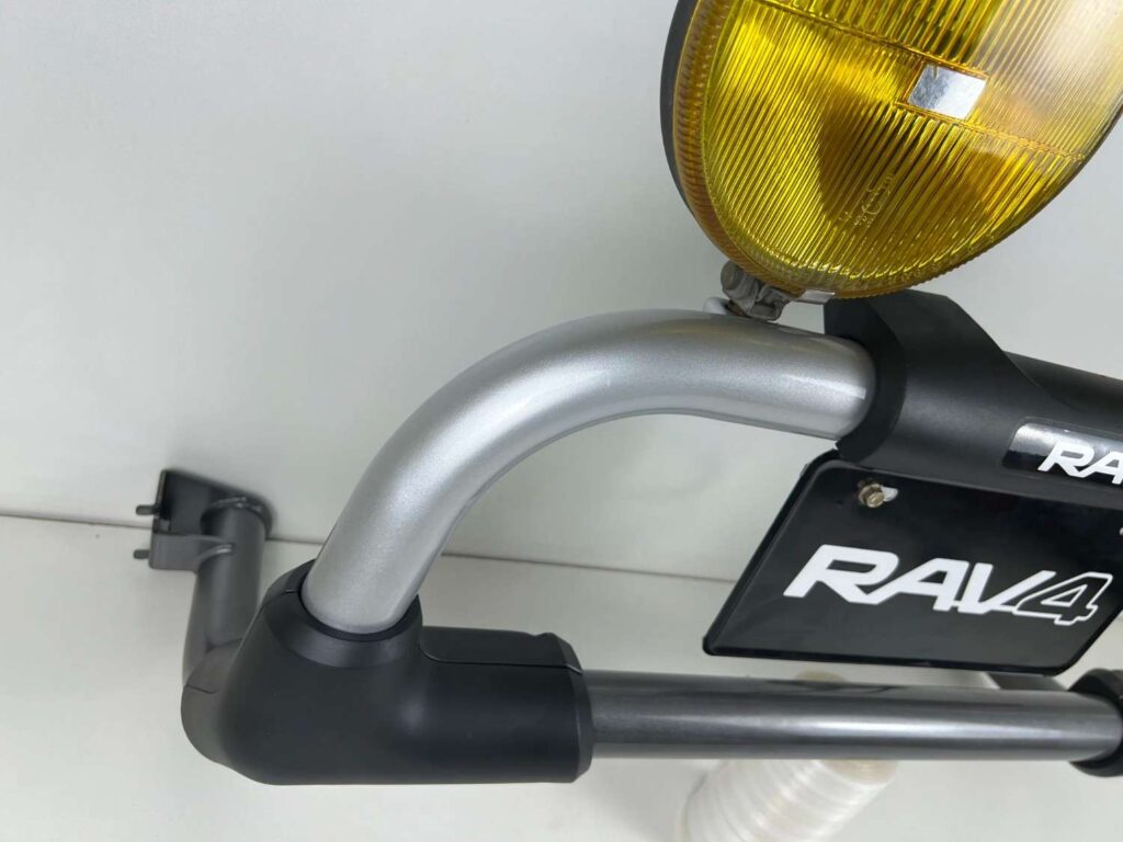 Toyota RAV4 1996 - 2000 Front Nudge Bar Bull Bar 52410-42020 w Yellow Fog Lights (9)
