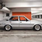 Window chrome weatherstrips JDM corolla 4-Door ke70 te72 (2)