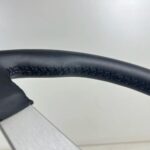 Authentic Nardi Gara 30 Steering Wheel – Freshly Re-Stitched Black Leather with Satin Silver Spokes (360mm) (6)