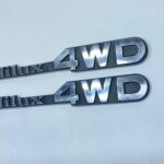 Hilux 1979 - 1983 fender 4wd badges OEM (3)