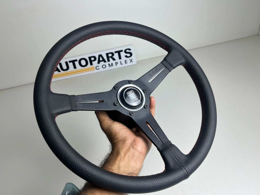 Nardi classic black with perforated leather 360mm for Toyota (11)