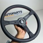 Nardi classic black with perforated leather 360mm for Toyota (11)