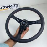 Nardi classic black with perforated leather 360mm for Toyota (2)