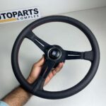 Nardi classic black with perforated leather 360mm for Toyota (3)