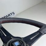Nardi classic black with perforated leather 360mm for Toyota (6)