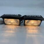 New Auto Cover Retractable fog lamps for Toyota AE86 AE82 GT AW11 ke70 (7)