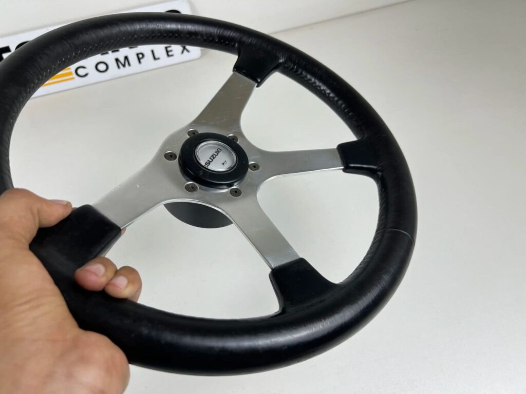 SUZUKI SAMURAI JIMNY SPORTS USED OEM JDM STEERING WHEEL (5)