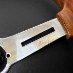 Vintage personal Collaudo Executive 390mm wooden steering wheel (6)